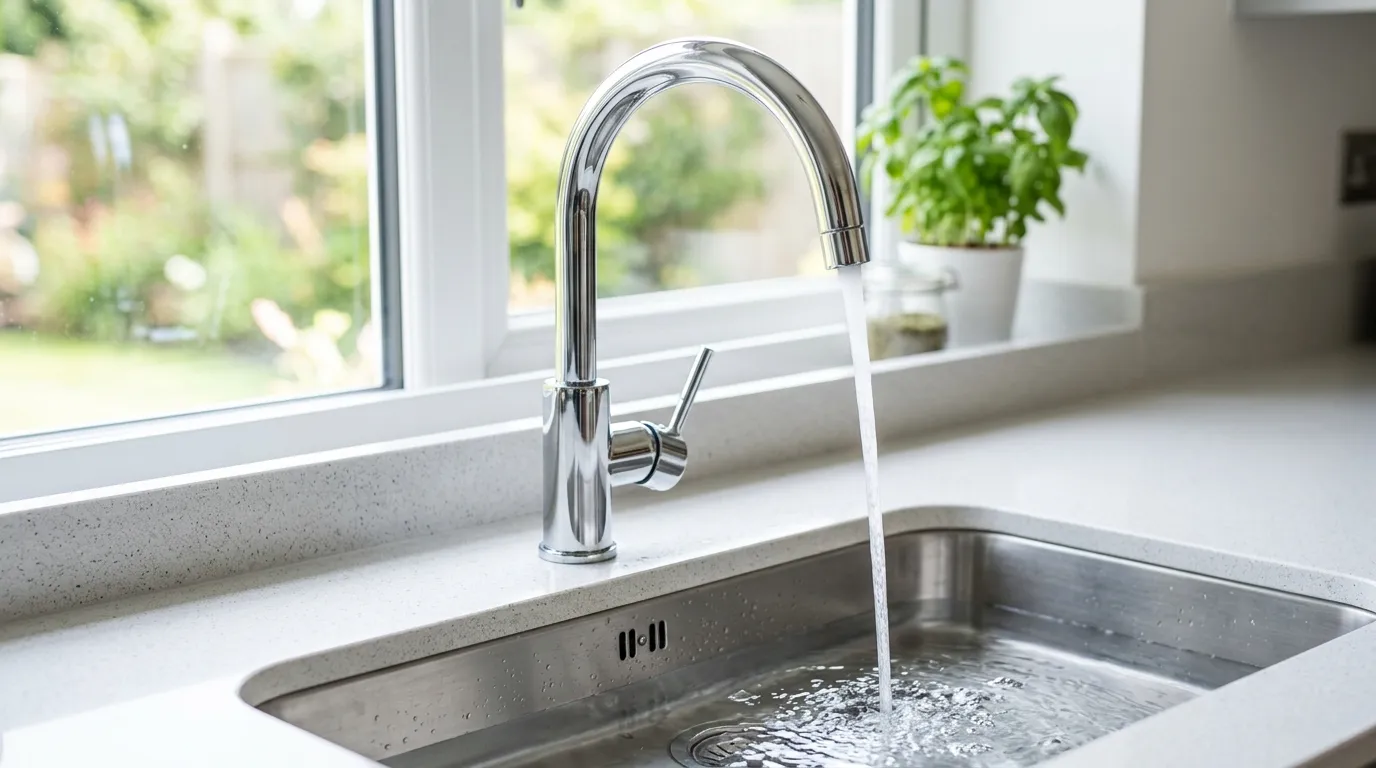 Local Plumbing Master Pros same day plumber fixing a faucet in Rhome, TX
